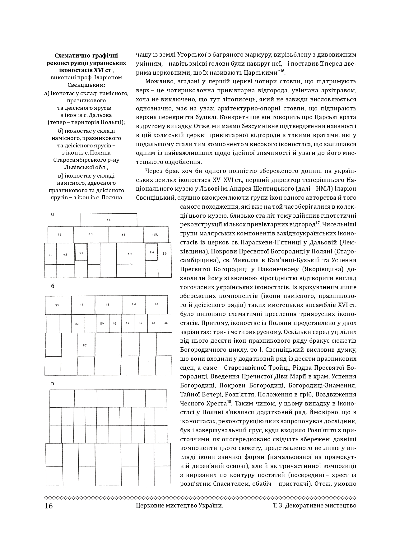 Церковне мистецтво України Том ІІІ. Декоративне мистецтво